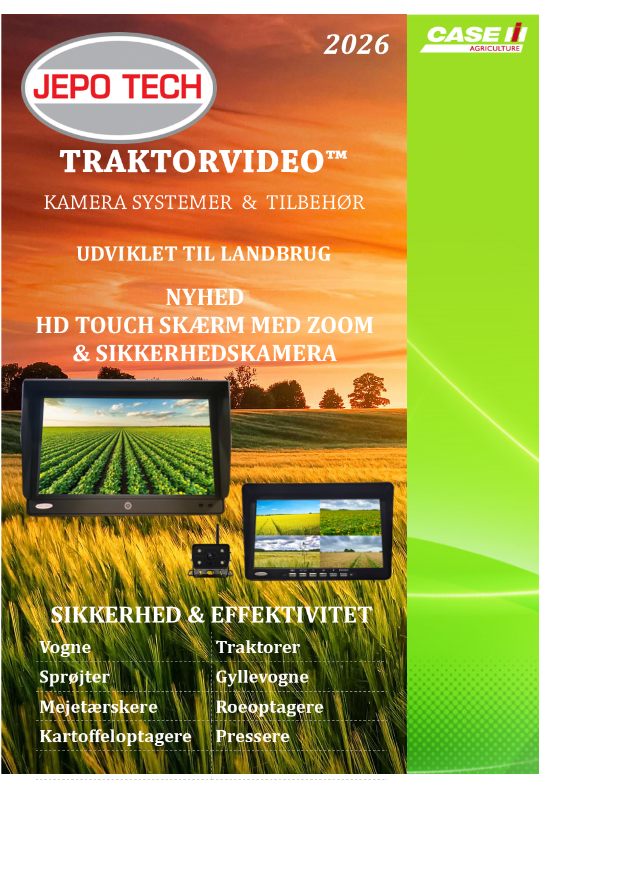 Forside: Traktorvideo 2026 - Case