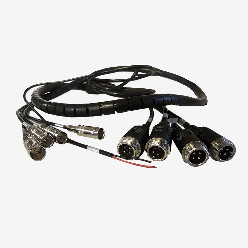 110605 – NH/Case Intelliview 12 - 4 kamera kabel /hun BNC