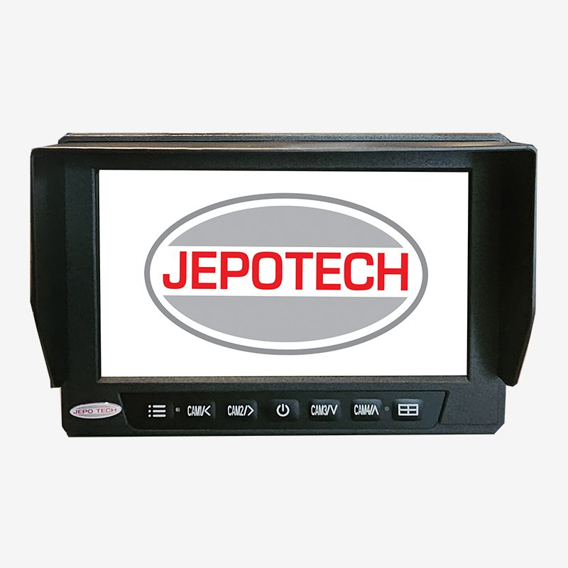 HD704 7" Quad vandtæt monitor