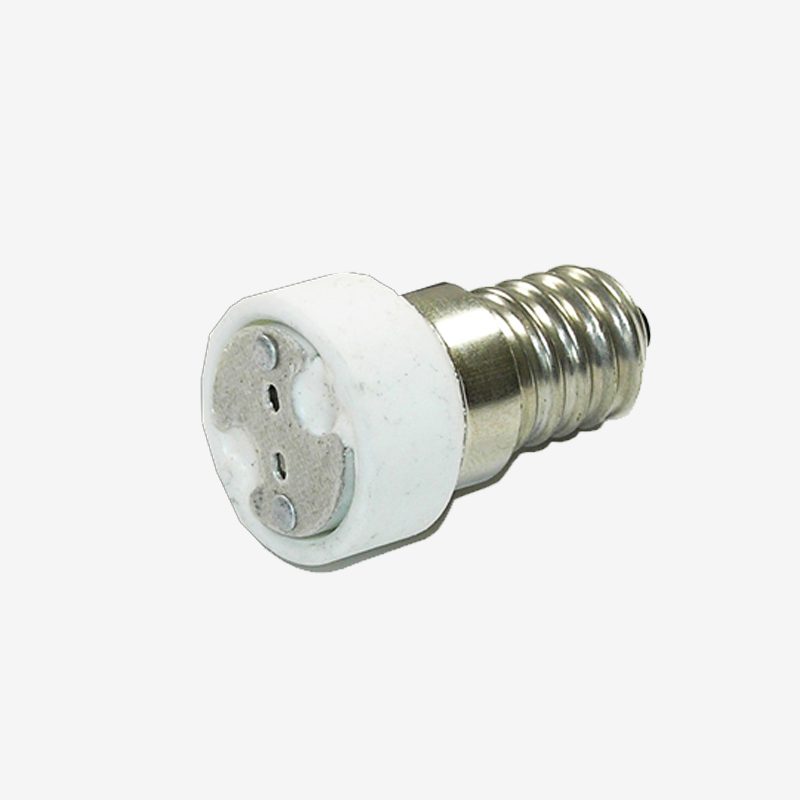 500910 - Adaptersokkel 12V: E14 – G4