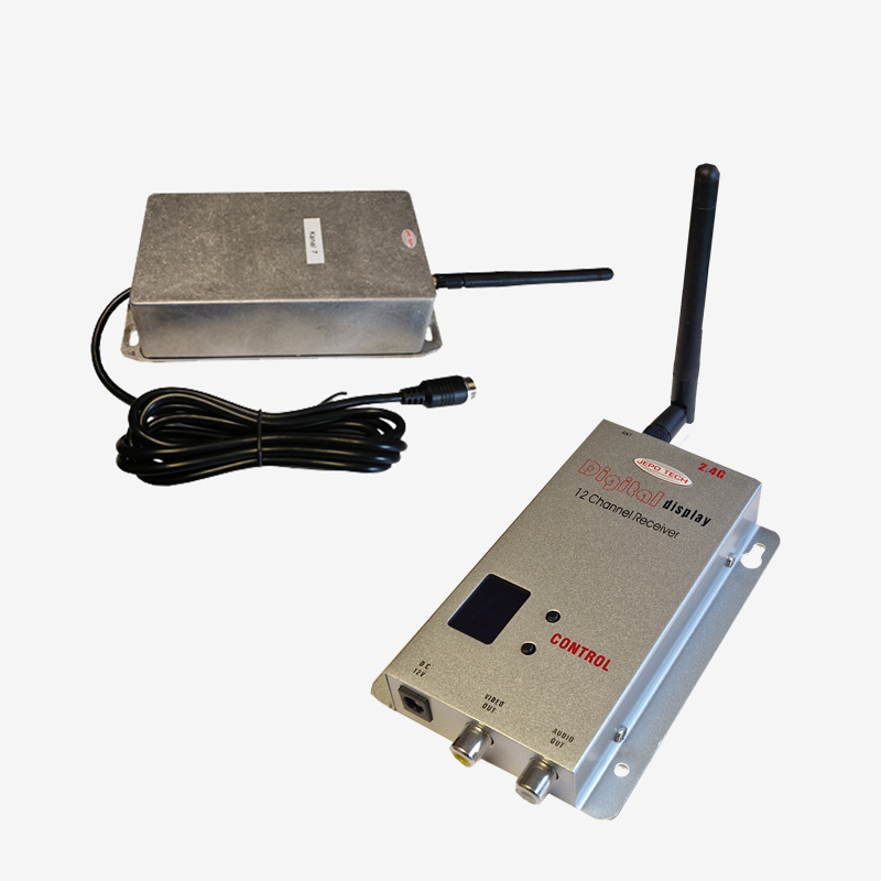 130100 – TRÅDLØS analog sender/modtager sæt 2,4 Ghz